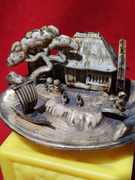 Diorama japoneza din celuloid