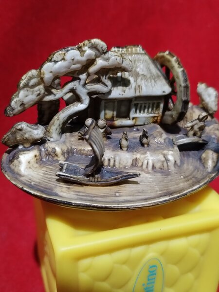 Diorama japoneza din celuloid