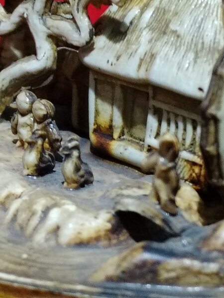 Diorama japoneza din celuloid