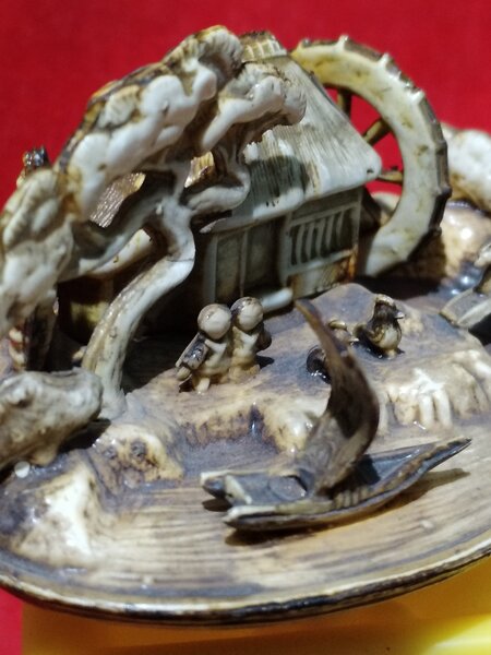 Diorama japoneza din celuloid