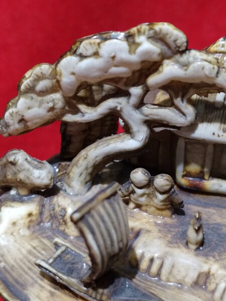 Diorama japoneza din celuloid